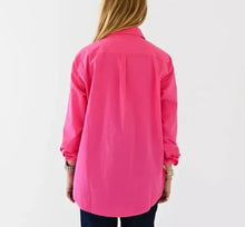 Kerri Rosenthal Mia Maxi Heart Shirt - Pop Pink