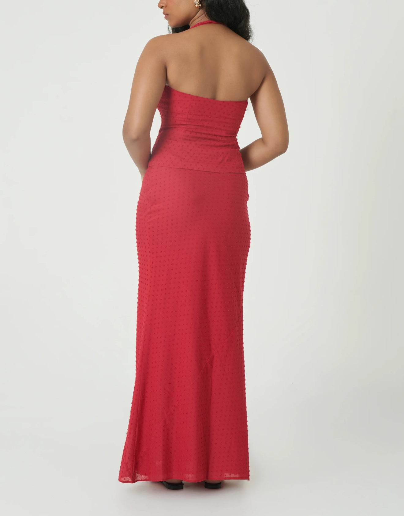 SUMMER AWAY Cefalù Skirt - Cherry