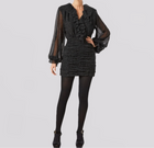 Sabina Musayev Manuela Dress - Black