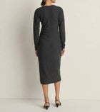 Nation Ltd Sandrine Midi Dress - Heather Charcoal