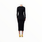 Victor Glemaud Portrait Collar Dress - Black