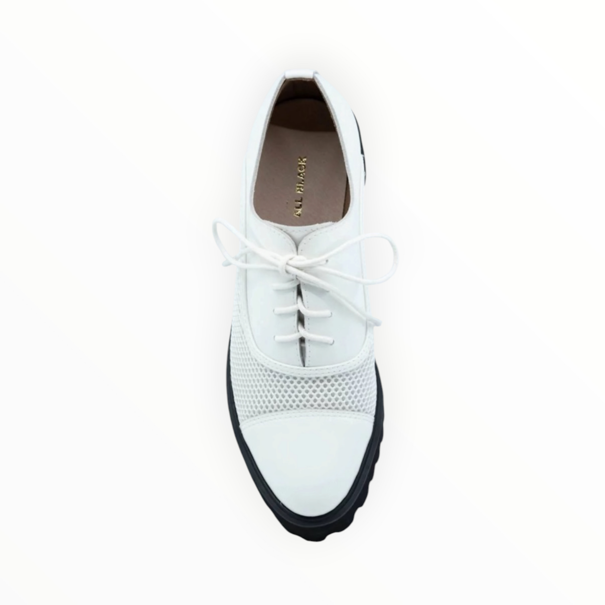 ALL BLACK Amazing Ox 2 Platform - White