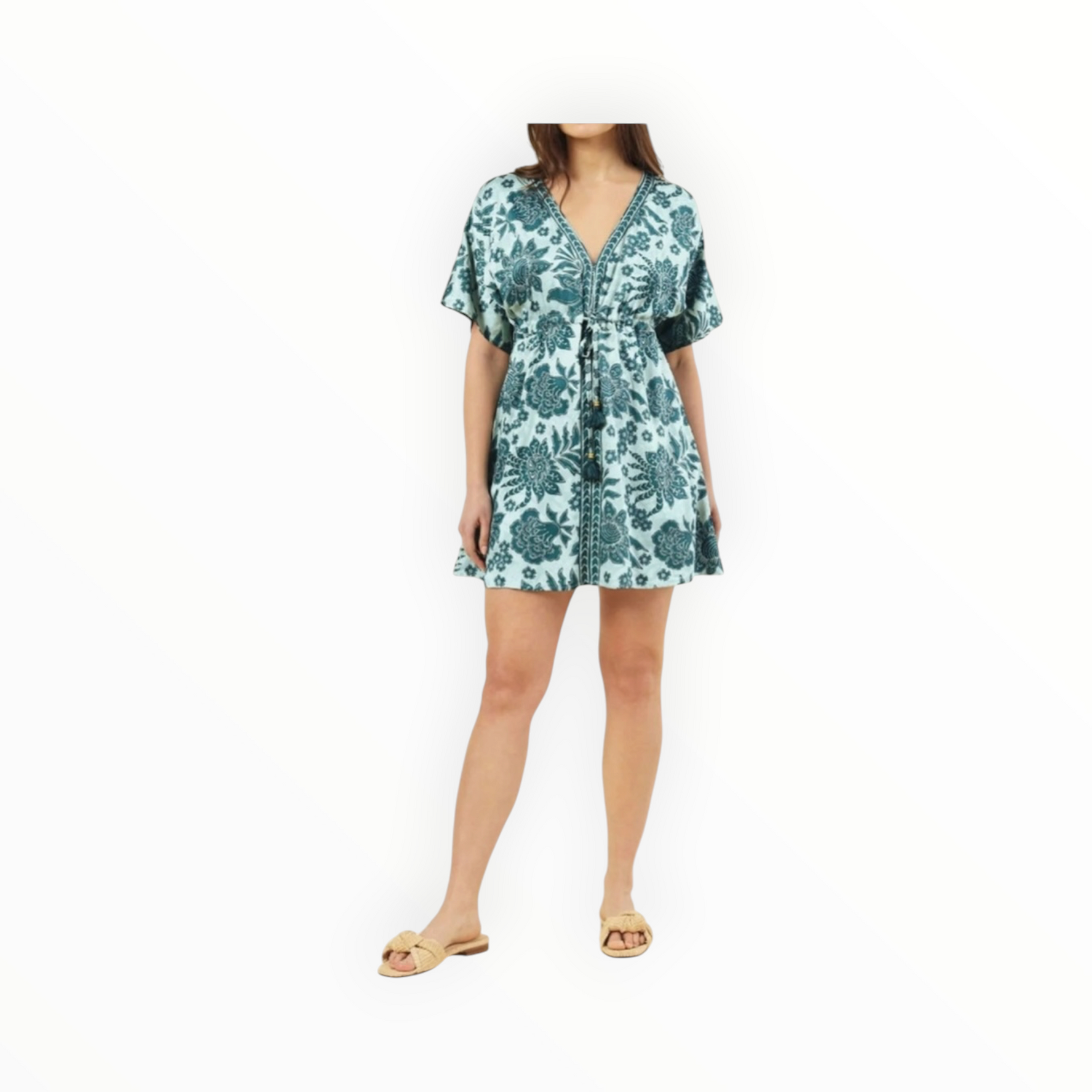 Omika Pia Mini Dress - Valeria Ocean