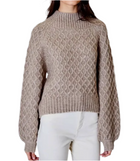 dh New York Bianca Sweater - Mushroom