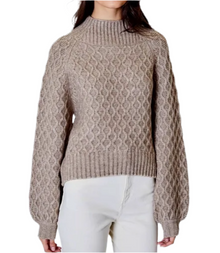dh New York Bianca Sweater - Mushroom