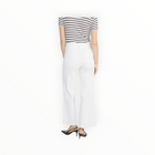 Frame The Seamed Wide Trouser Crop - Au Natural Clean