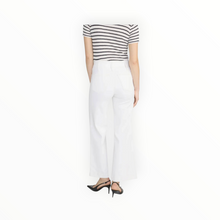 Frame The Seamed Wide Trouser Crop - Au Natural Clean