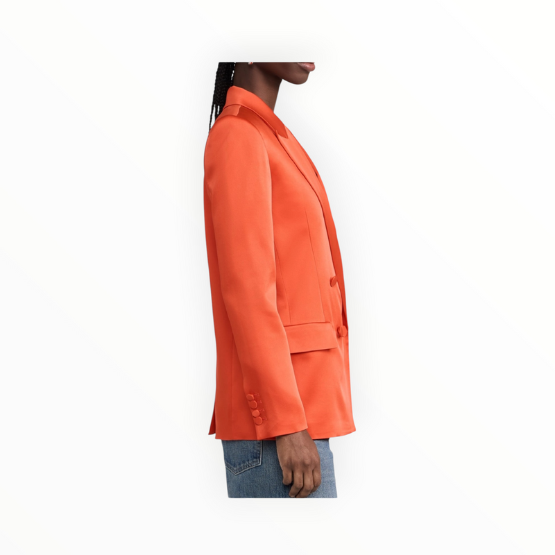 Jonathan Simkhai Flame Norah Blazer - Flame