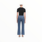 SIMKHAI Ansel Crop Flare Jeans - Midnight Wash