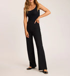 Commando Neoprene Wide Leg Pant - Black