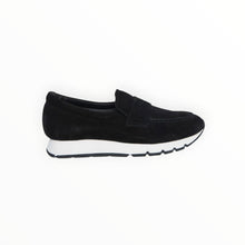 Voile Blanche Julia Loafer - Black Suede