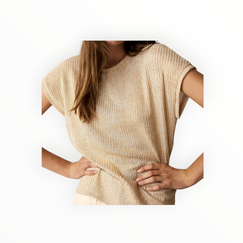 Summum Coated 3D Jersey - Alpaca/Gold
