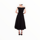 Lavi by Majolavi Sweetheart Neck Dress - Black