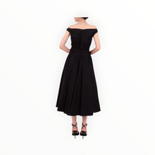 Lavi by Majolavi Sweetheart Neck Dress - Black