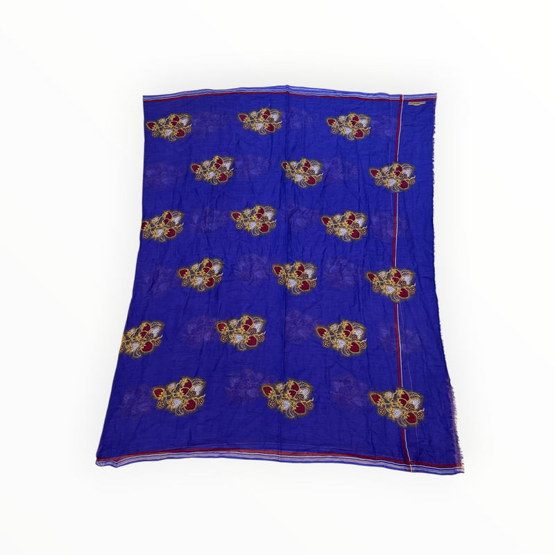 Moismont Pansy Blue Scarf