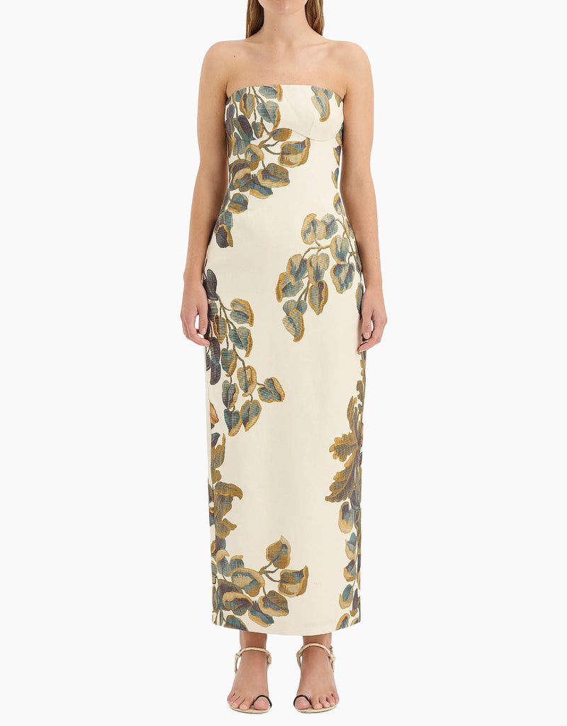 SIR Evalita Column Dress - Pine Valley