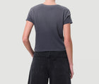AGOLDE Adine Shrunken Tee - Windstorm