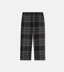 Tara Jarmon Piper Pants - Midnight Blue Tartan
