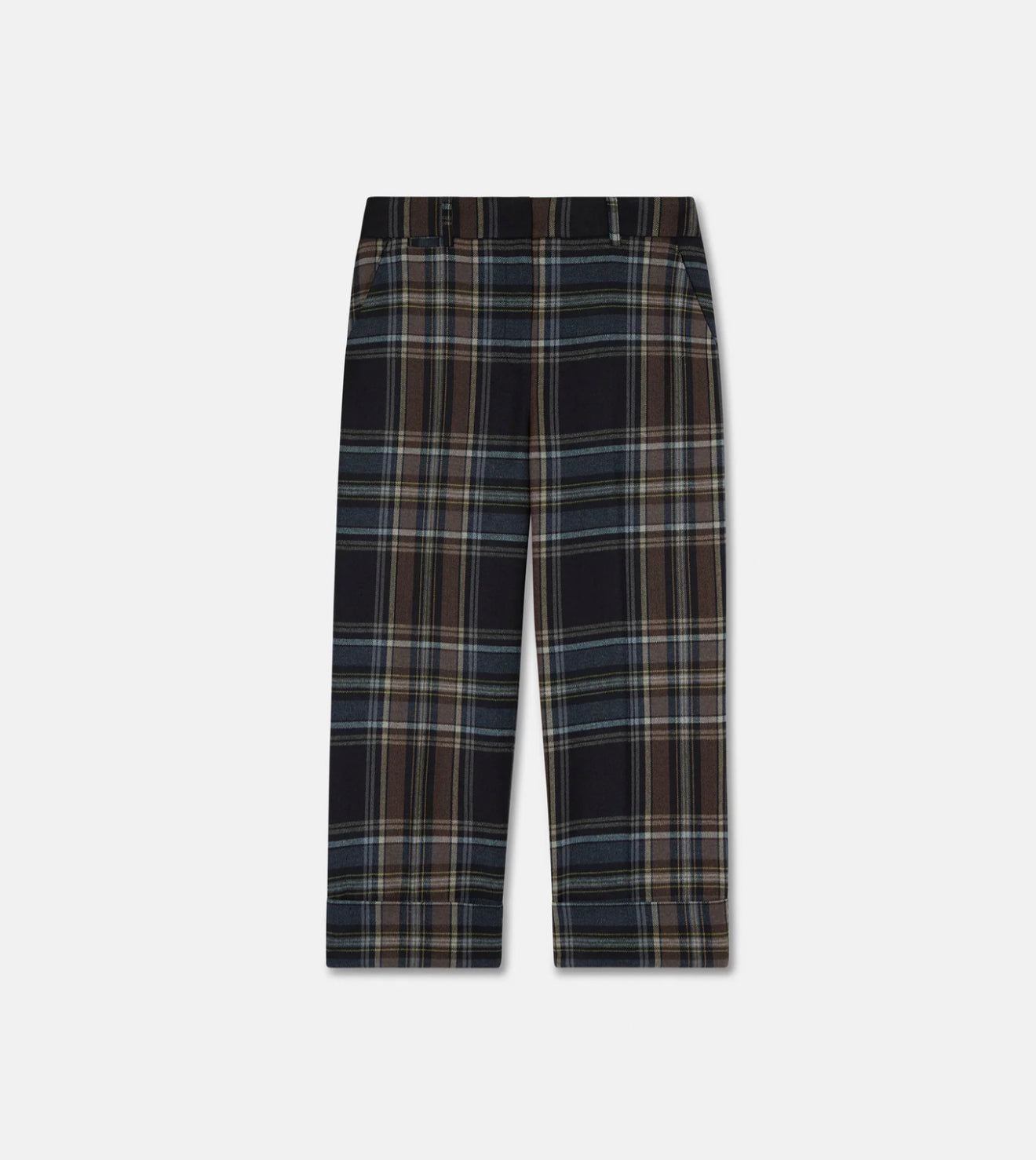 Tara Jarmon Piper Pants - Midnight Blue Tartan