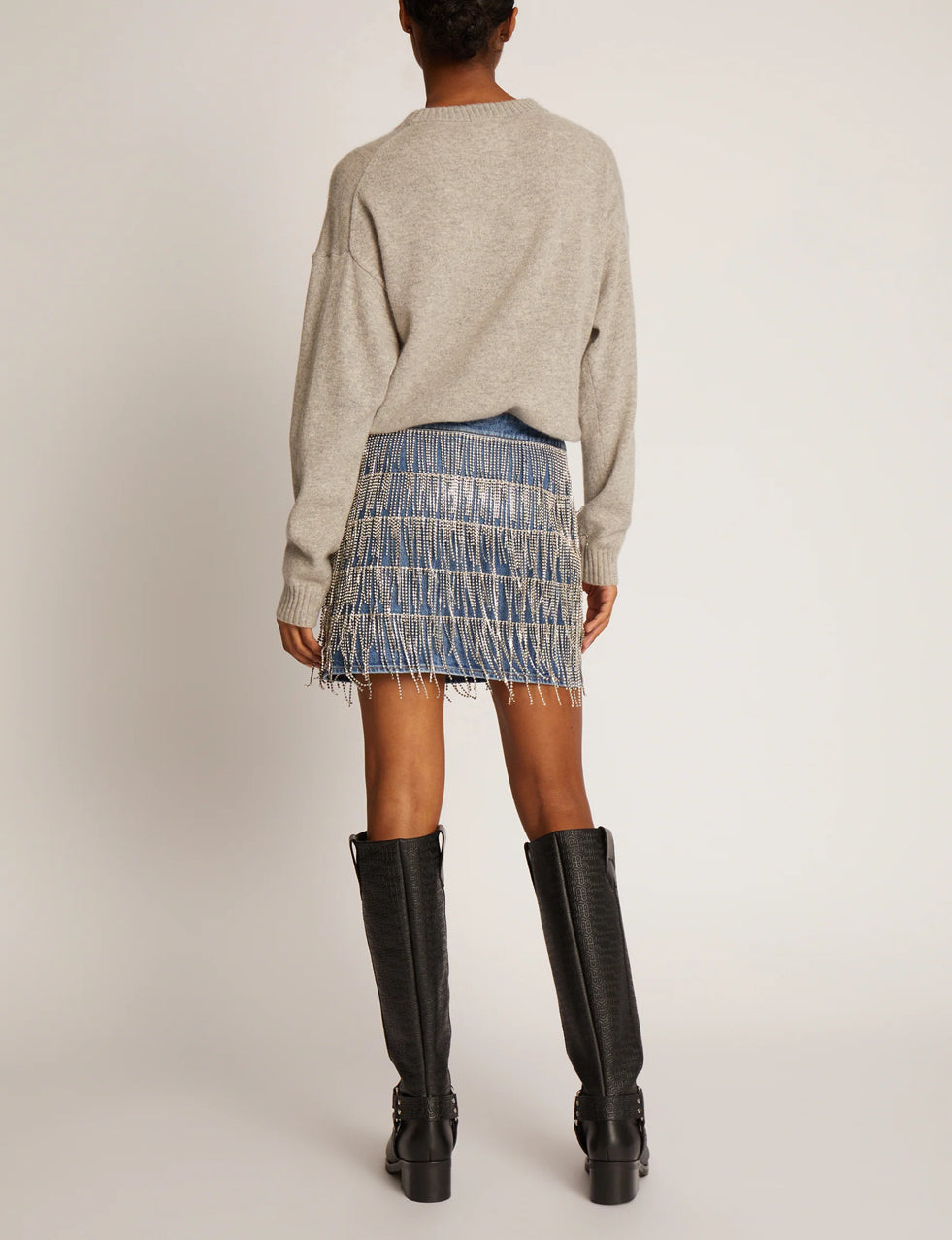 Munthe Tagalli Skirt - Indigo