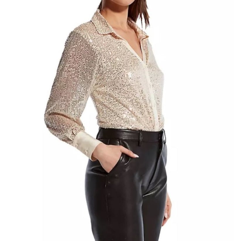 AS by DF Camellia Blouse - Champagne