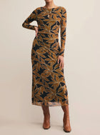 Z Supply Spellbound Nox Floral Dress - Coconut