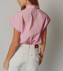 The Shirt by Rochelle Behrens The Boyfriend Shirt - Fondant Pink
