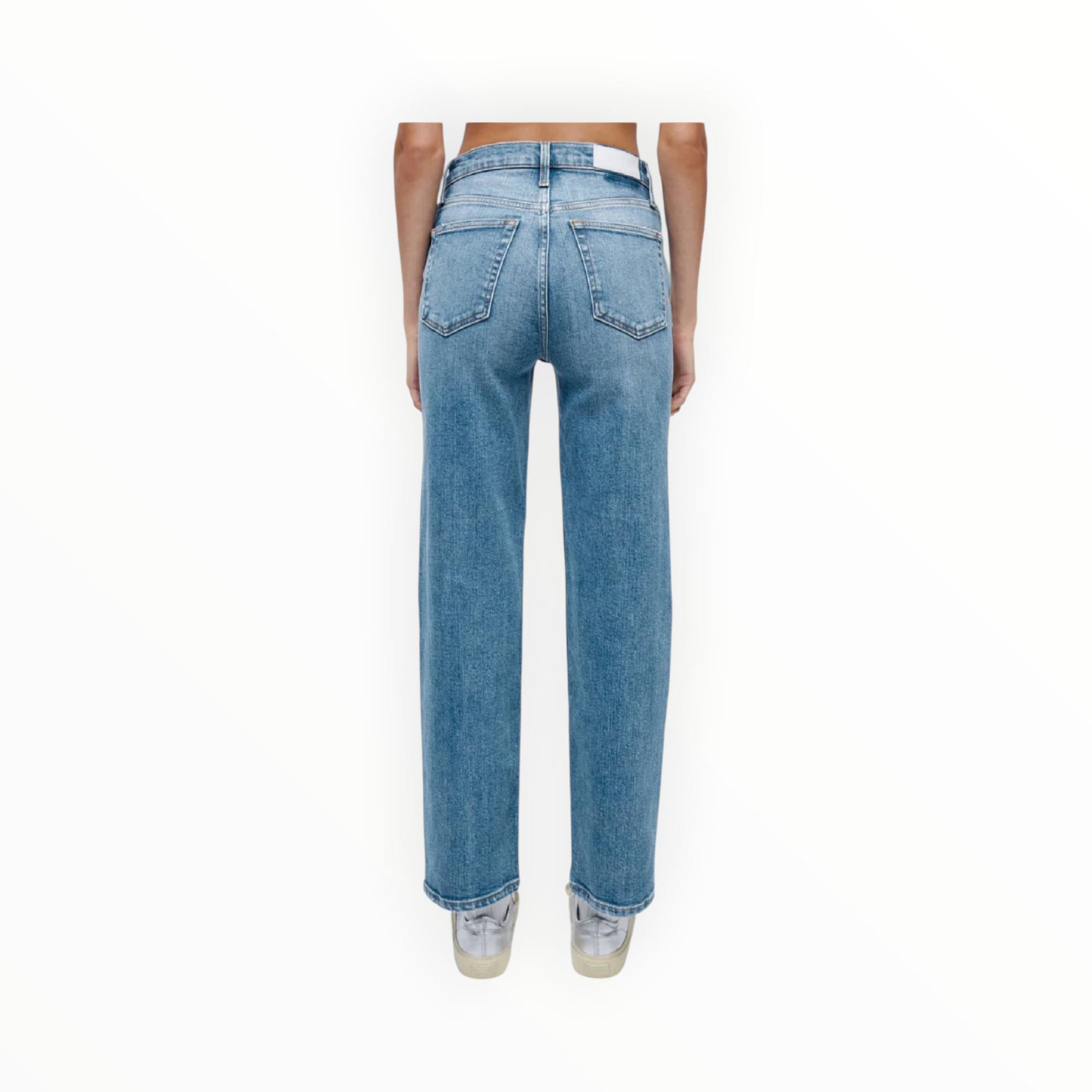 Re/Done 70's Stove Pipe - Classic Faded Blue