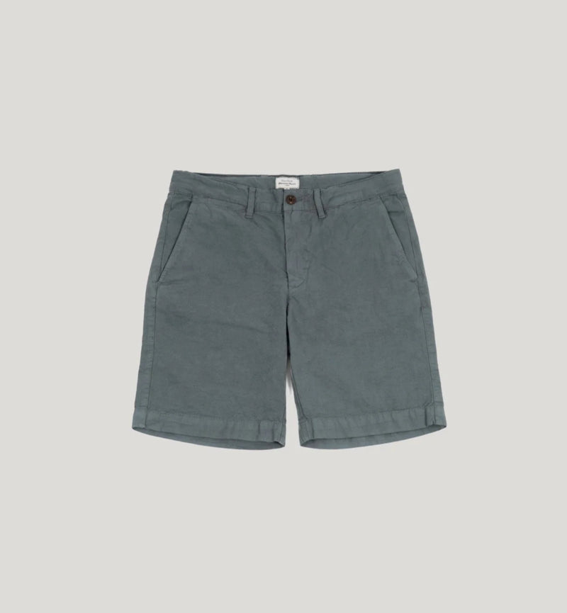 Hartford Byron Slim Cut Straight Leg Shorts - Eucalyptus