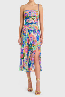 Amanda Uprichard Lumiere Dress - Fleetwood Print