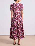 Apiece Apart Dia Maxi Dress - Essa Floral Merlot