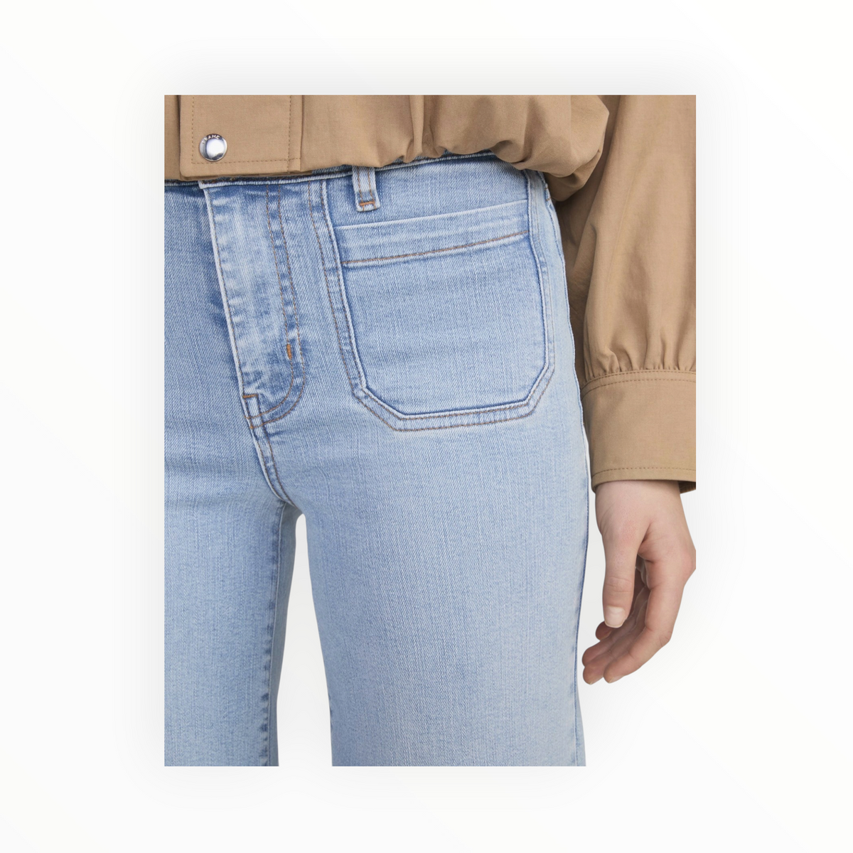 Frame Le Slim Palazzo Modernist Pocket - Tribute