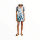 ba&sh Jara Short Dress - Turquoise