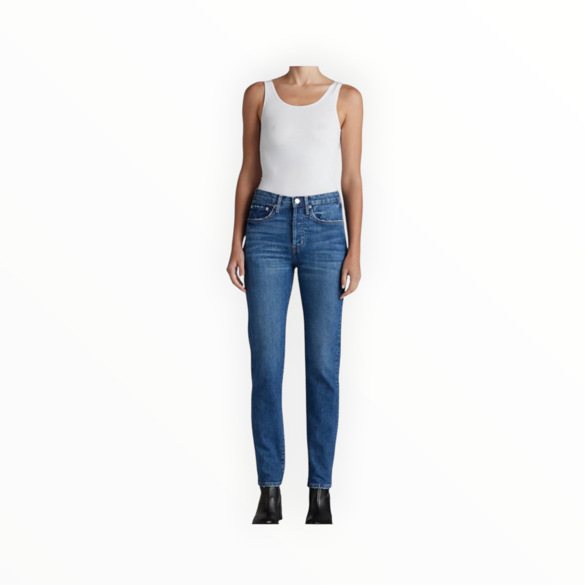 EDWIN Hana Vintage Straight - Blue Horizon