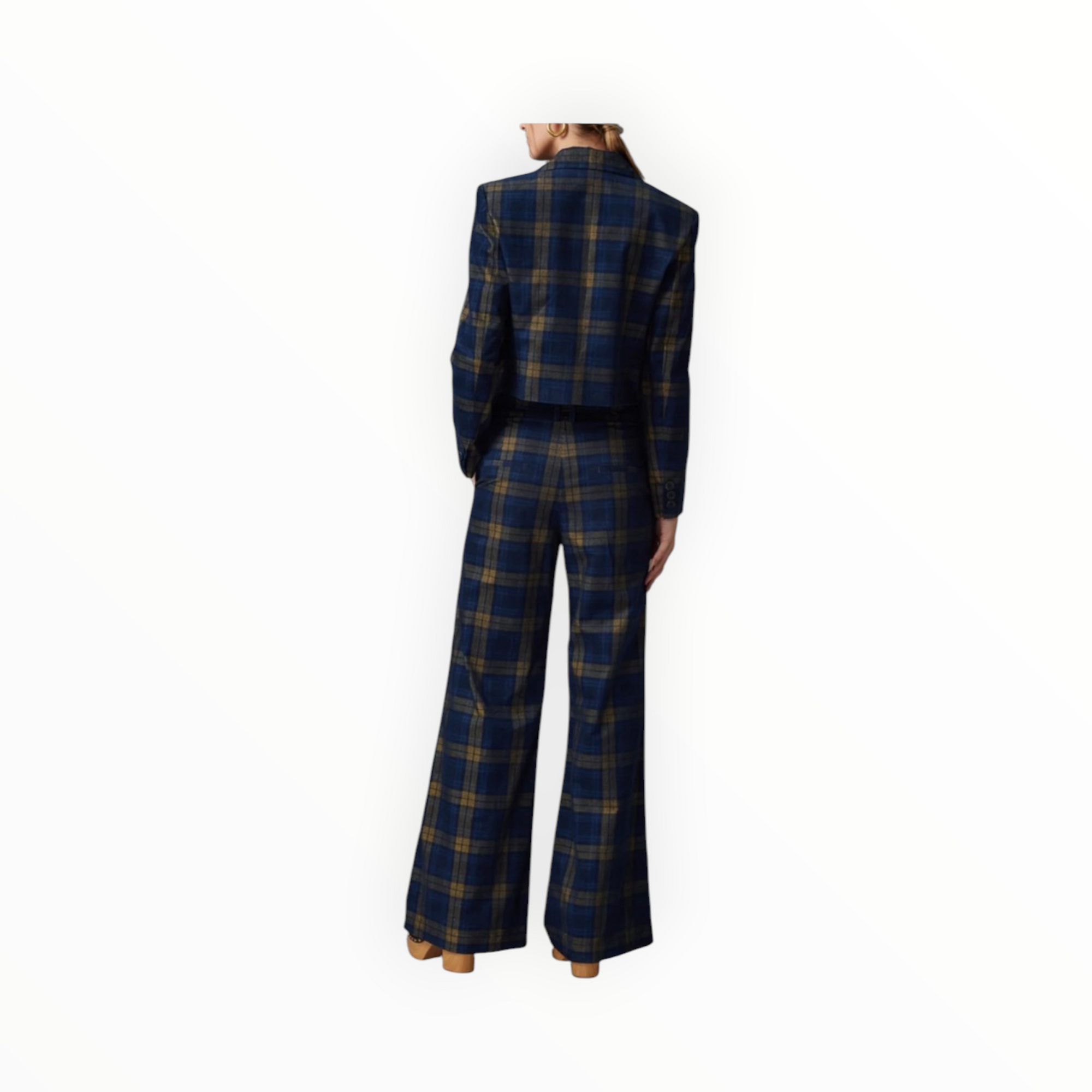 Gilner Farrar Oaklyn Pants - Blue Plaid
