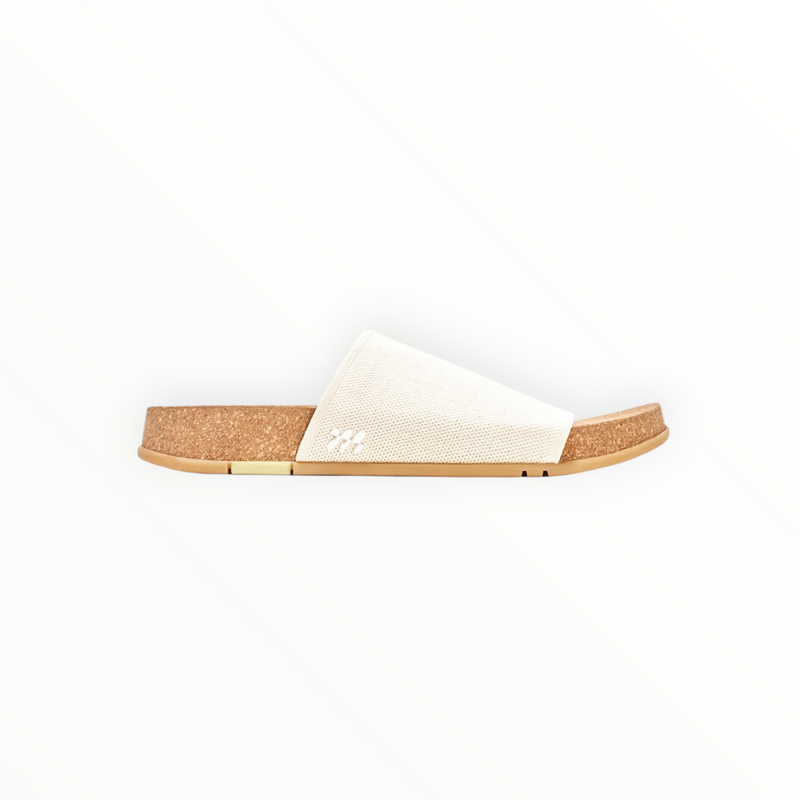 MESSAGE Footwear Shaw Slide - Creme Brûlée