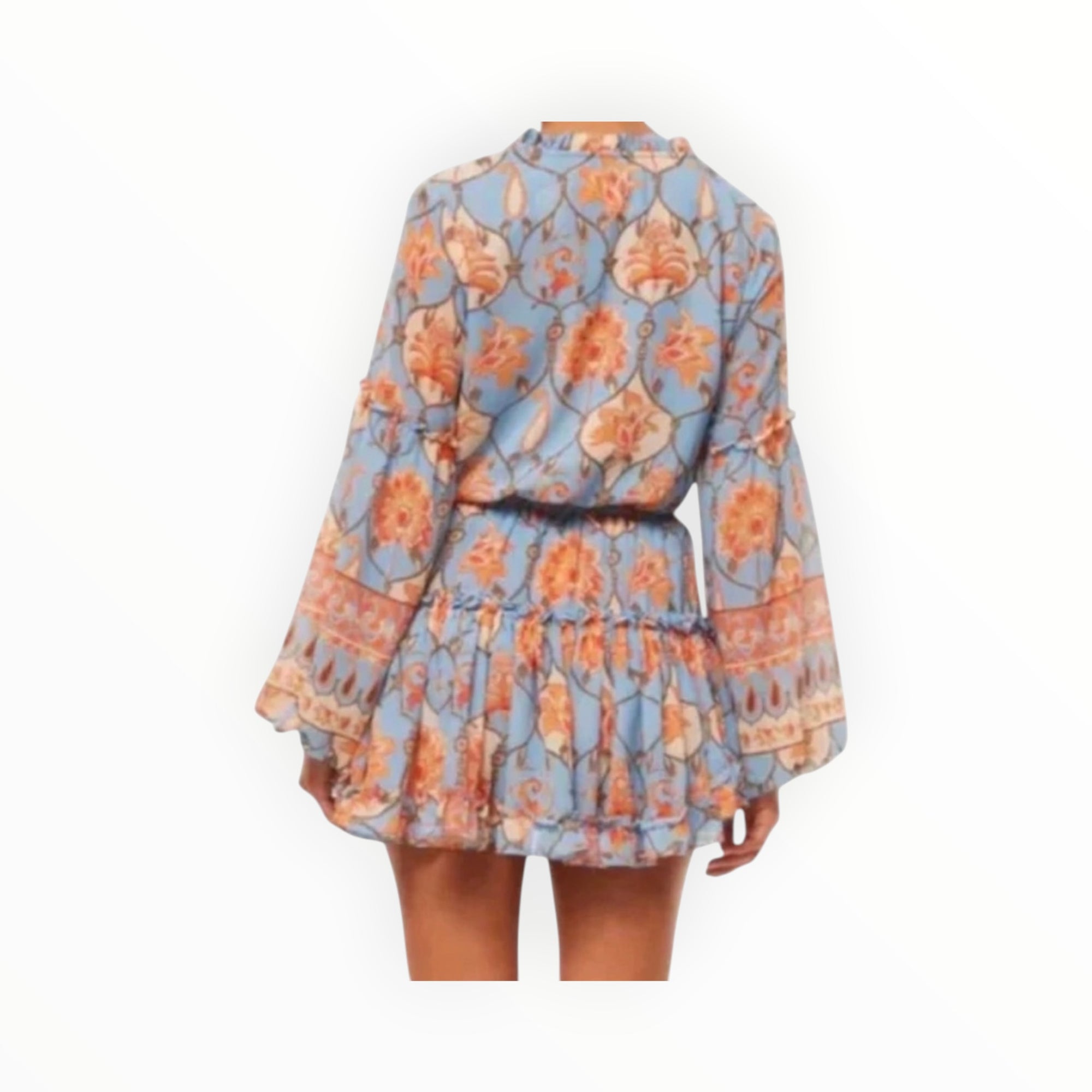 MISA Elisabetta Dress - Caged Floral