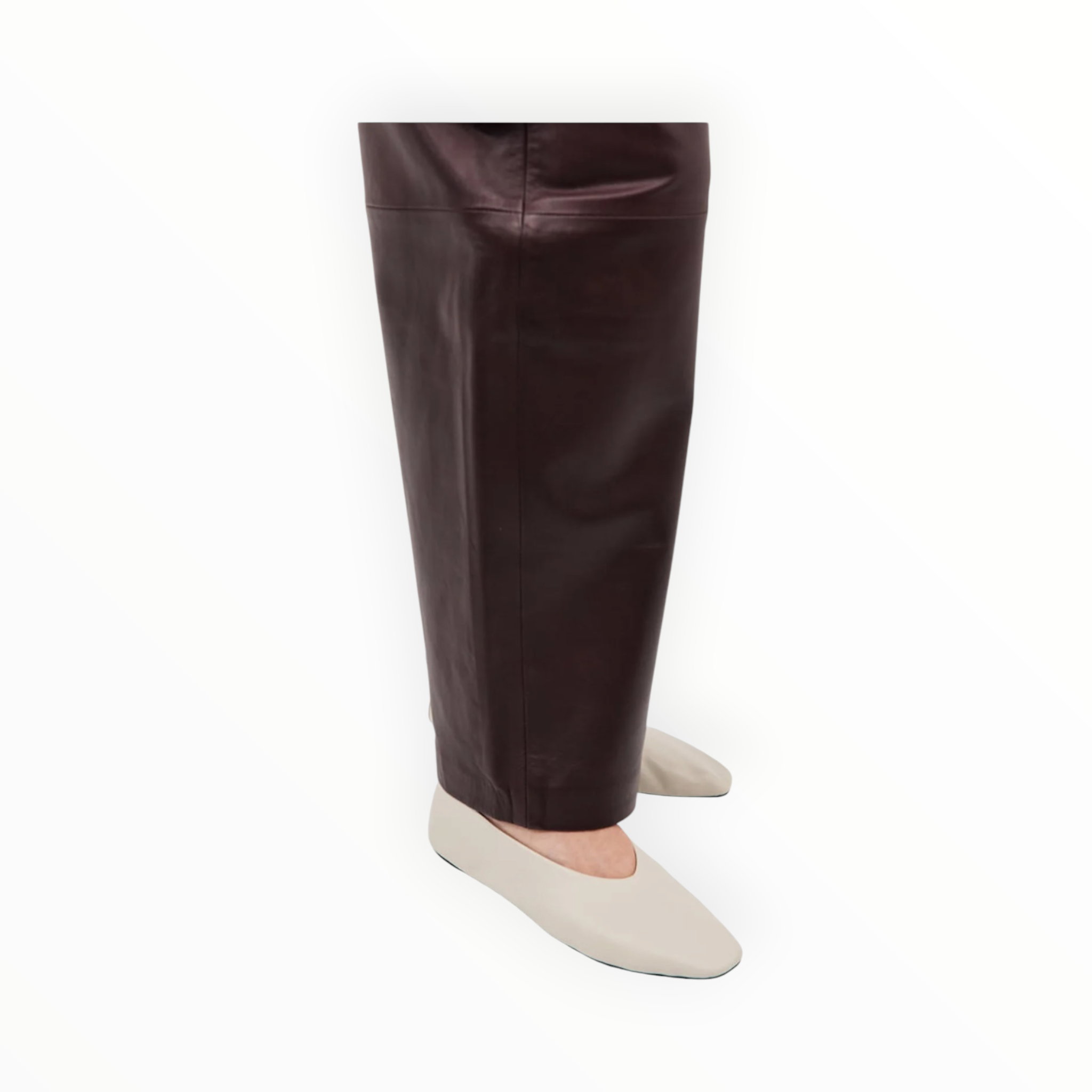 St. Agni Soft Glove Ballet Flat - Creme