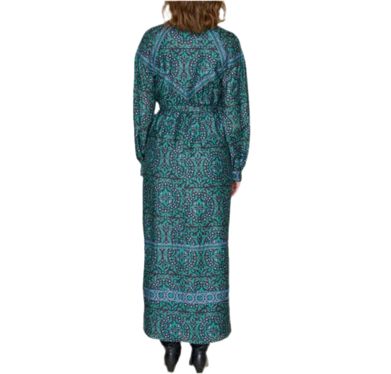 Xirena Isobel Dress - Green Smoke