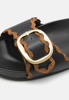 Loeffler Randall Iris Sandal - Black/Cacao