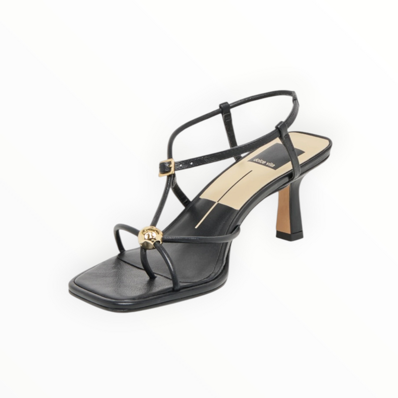 Dolce Vita Mylee Heels - Black Leather