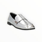 Beatrice b. Metallic Loafer - Silver