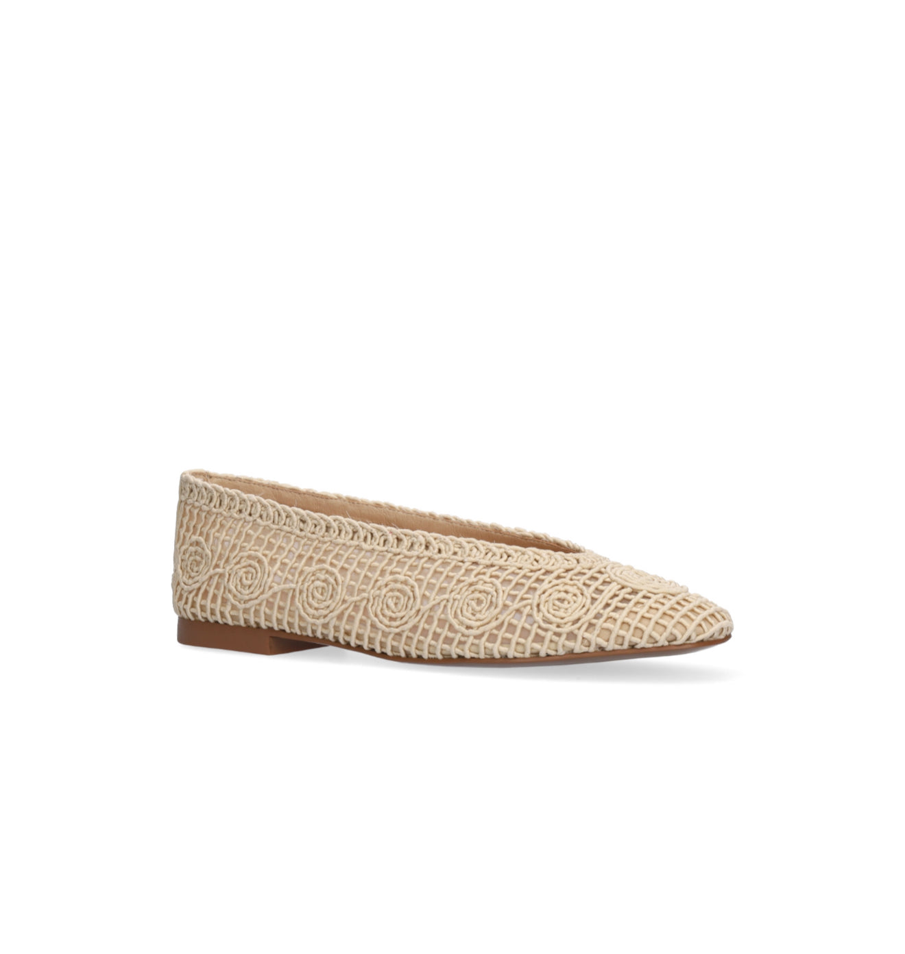Bibi Lou Lenna Ballerina - Off White