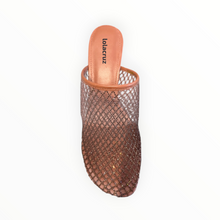 Lola Cruz Ruby Mule 85 - Terracotta