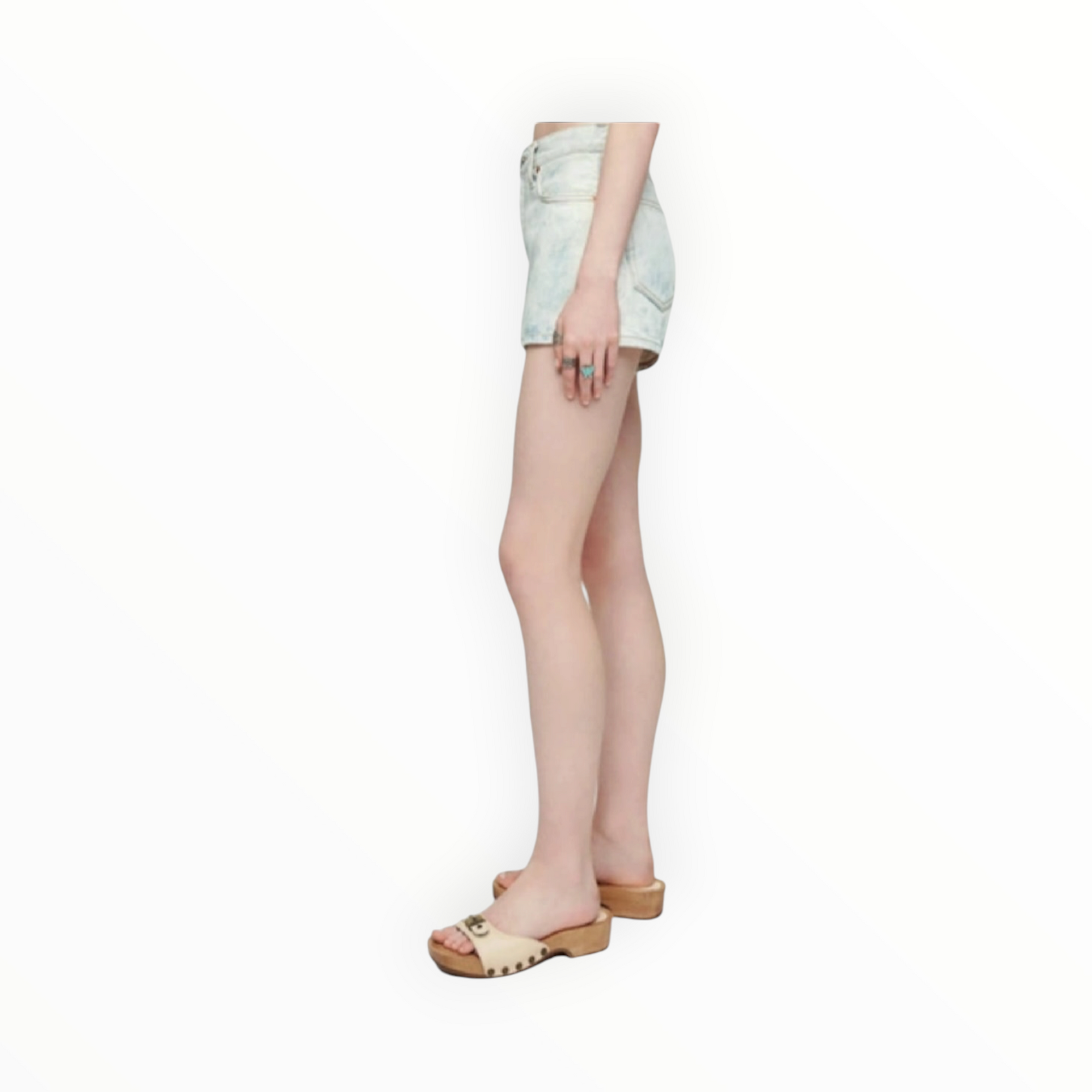 Re/Done 70s High Rise Short - Sunbleach