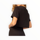 Lavender Brown Mia Top - Black