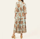Omika Nina Midi Dress - Nia Seafoam