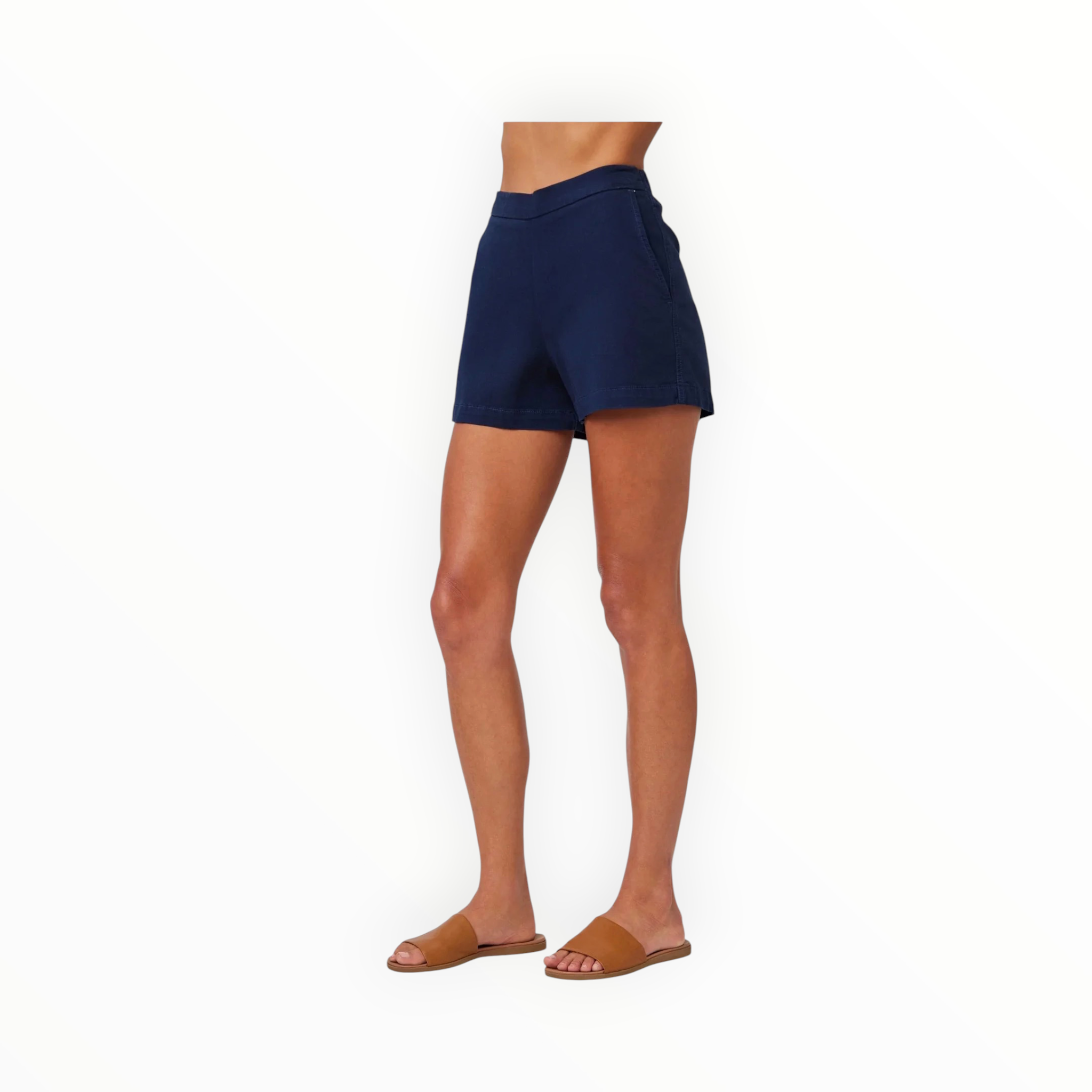 Bella Dahl Catalina Clean Front Short - Harbor Navy