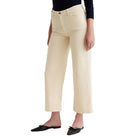 Saige Wide Leg Crop Corduroy Pant - Opal Stone