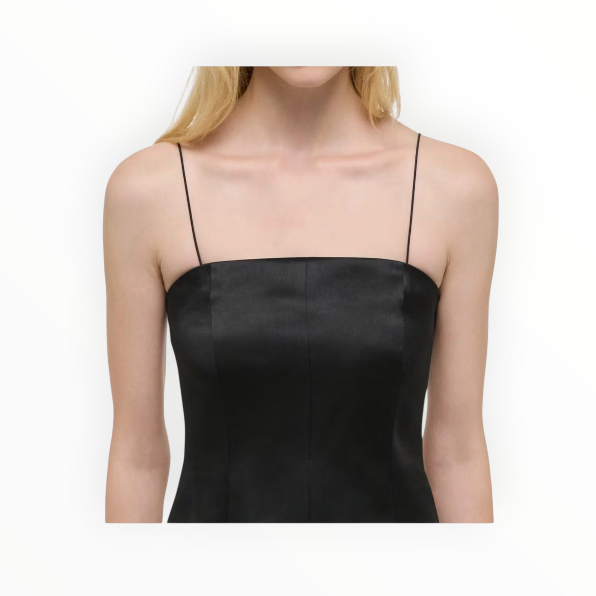 Helmut Lang Minimal Slip Top - Black